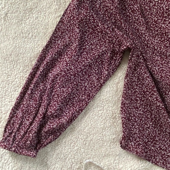 NWT Oversized Floral Print with Front Buttons Top, Size: XXL - Picture 6 of 11